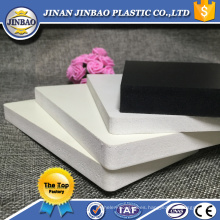 JINBAO placa extruida 48x96 pulgadas hoja de espuma de corteza de pvc